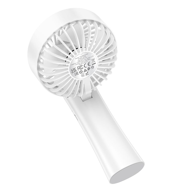 HOCO portable handheld fan HX20 white