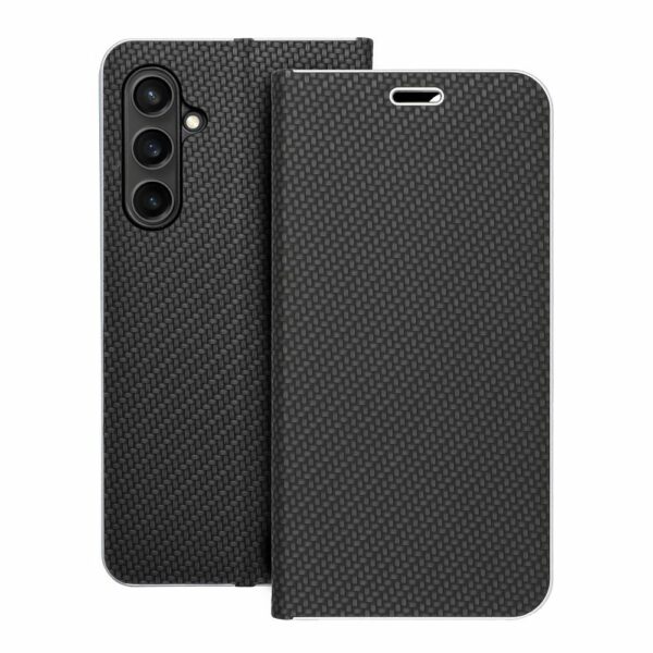 LUNA Book Carbon for SAMSUNG S23 FE black
