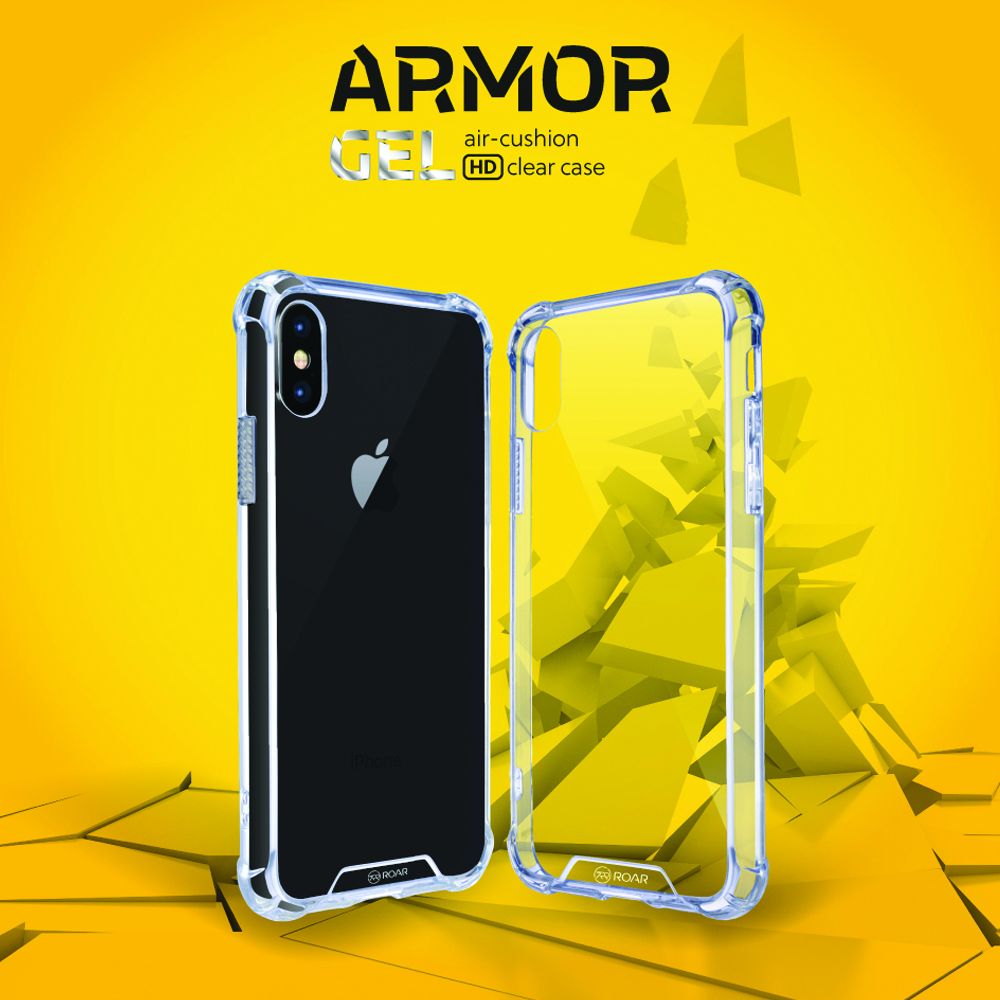 2d0b11243ff3cb3ed372a8a9053a7efa ROAR case ARMOR JELLY for XIAOMI Redmi Note 14 5G transparent