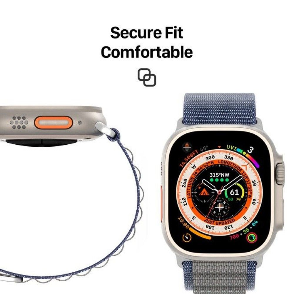 DUX DUCIS strap GS nylon for Apple Watch 42 / 44 / 45 / 49 mm blue