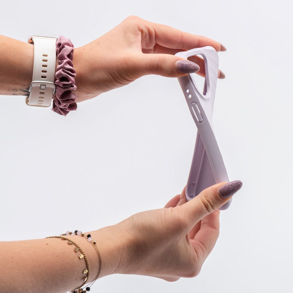 Silicone Zephyr Mag Cover compatible with MagSafe do IPHONE 14 lilac