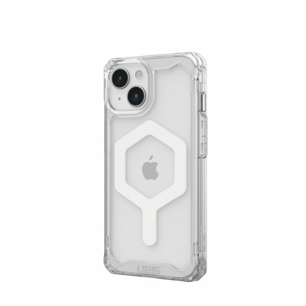 UAG Urban Armor Gear case PLYO compatible with Magsafe for IPHONE 15 ice white