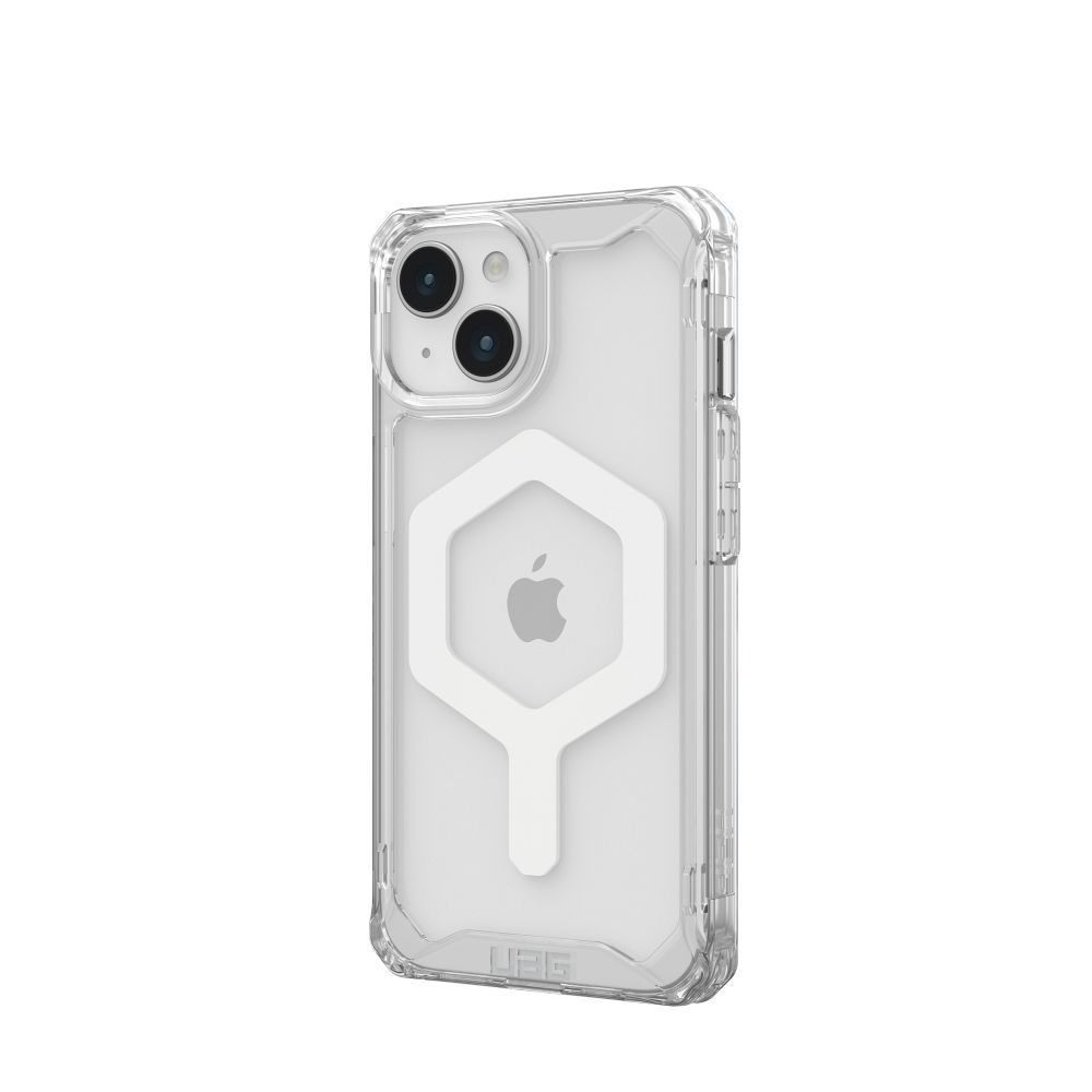 UAG Urban Armor Gear case PLYO compatible with Magsafe for IPHONE 15 ice white