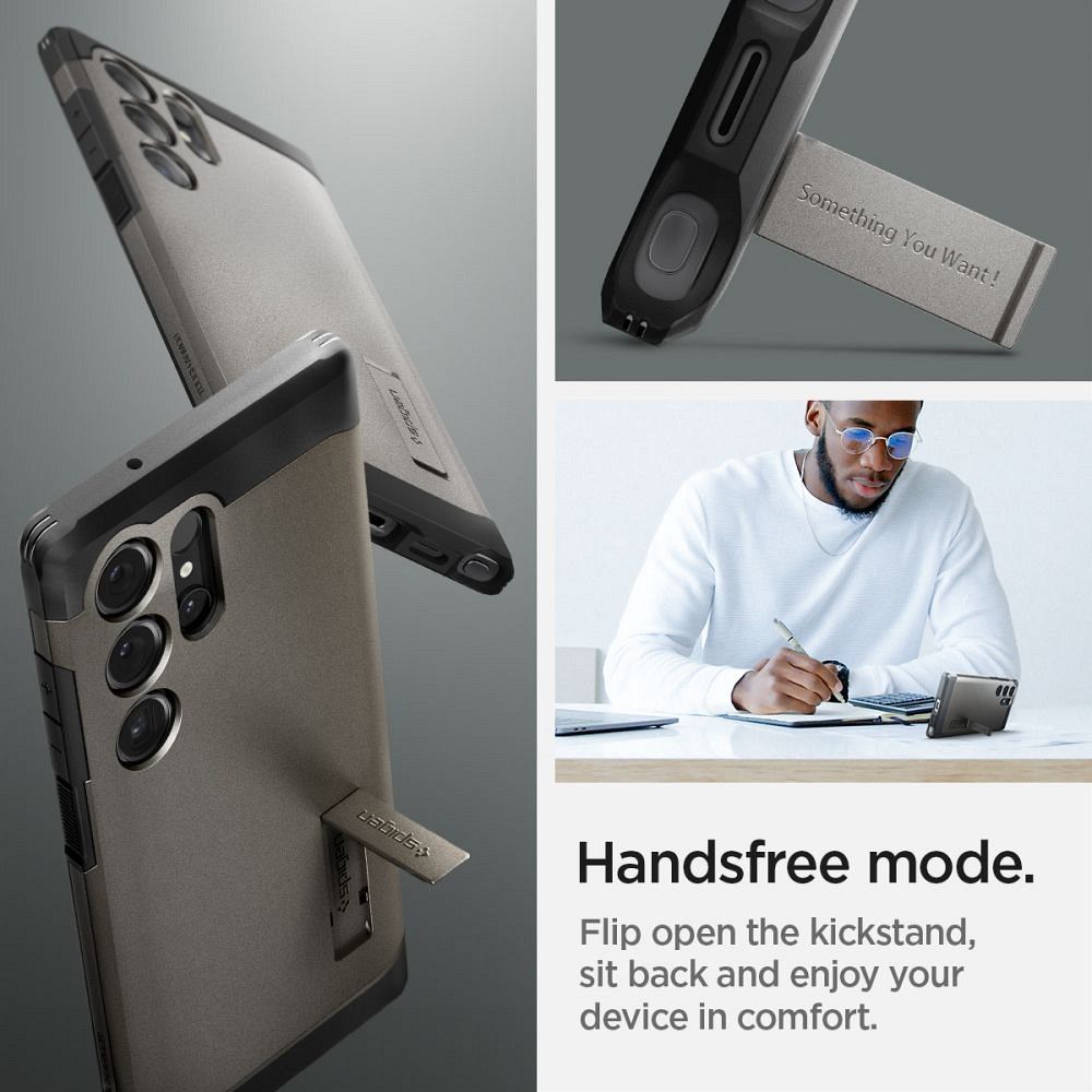 SPIGEN case TOUGH ARMOR for SAMSUNG S24 Ultra gunmetal
