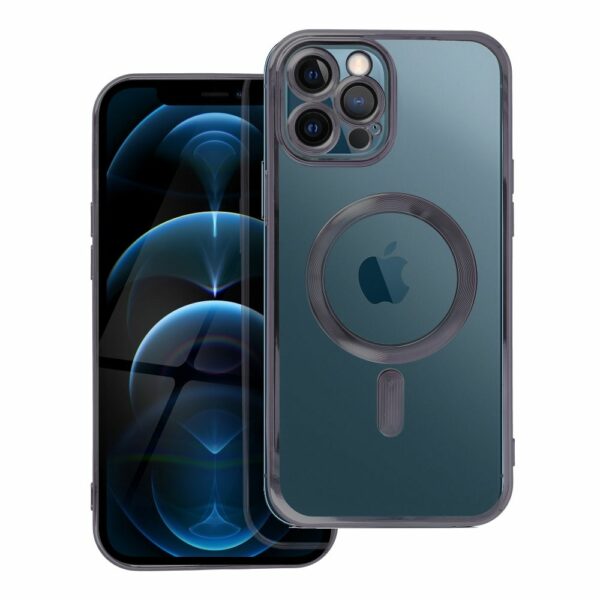 ELECTRO MAG COVER case compatible with MagSafe for IPHONE 12 Pro Max black
