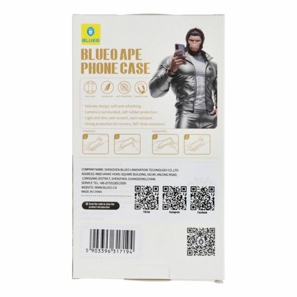 BLUEO APE Phone Case - Apple iPhone 16 Pro Max black