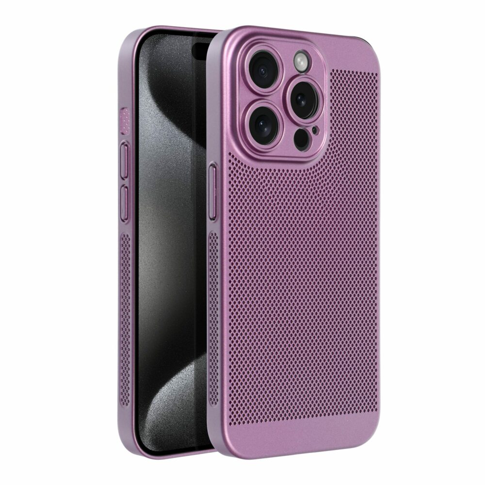 BREEZY Case for IPHONE 15 Pro purple