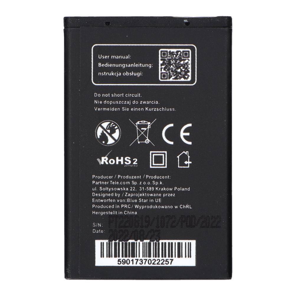 BLUE STAR PREMIUM battery for NOKIA 6101 / 6100 / 6300 1000 mAh