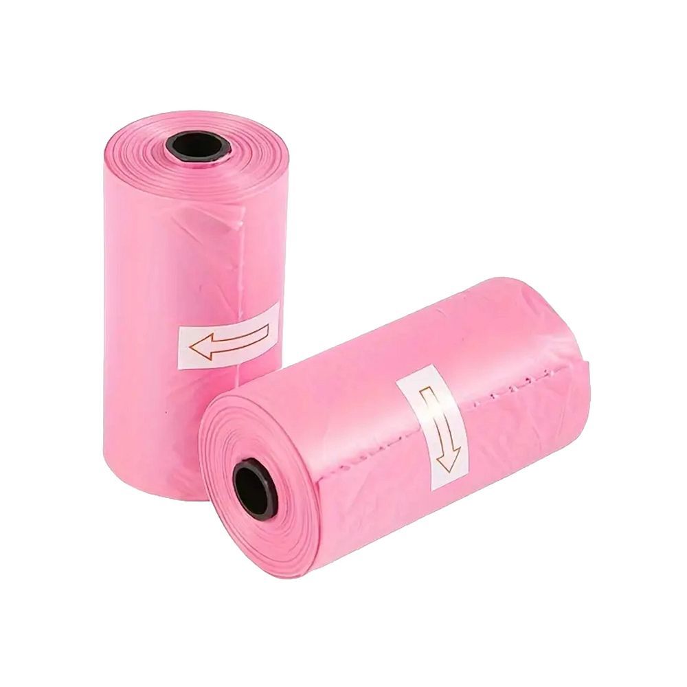 2f0e3e6c3e287517702966da126b4a22 Plastic bags for dog excrement STRONG 8 rolls 120 pcs RC-K-778 pink