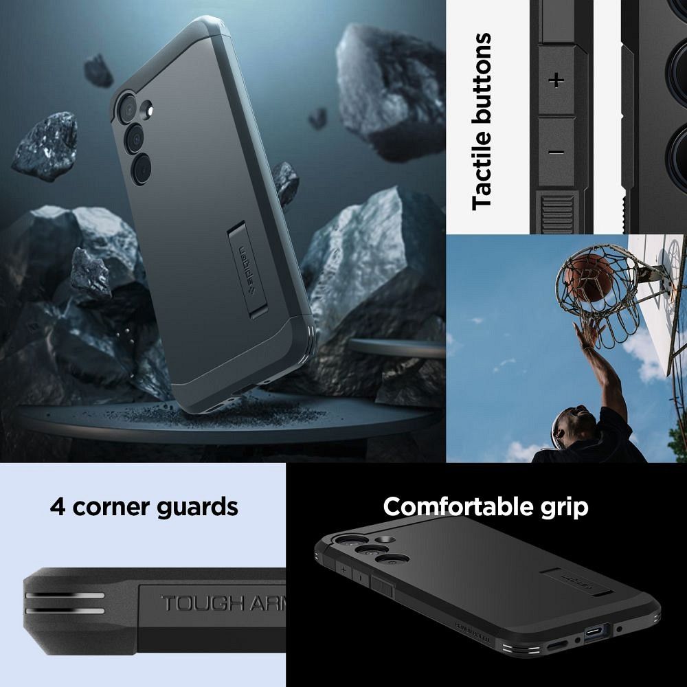 SPIGEN case TOUGH ARMOR for SAMSUNG A35 5G black