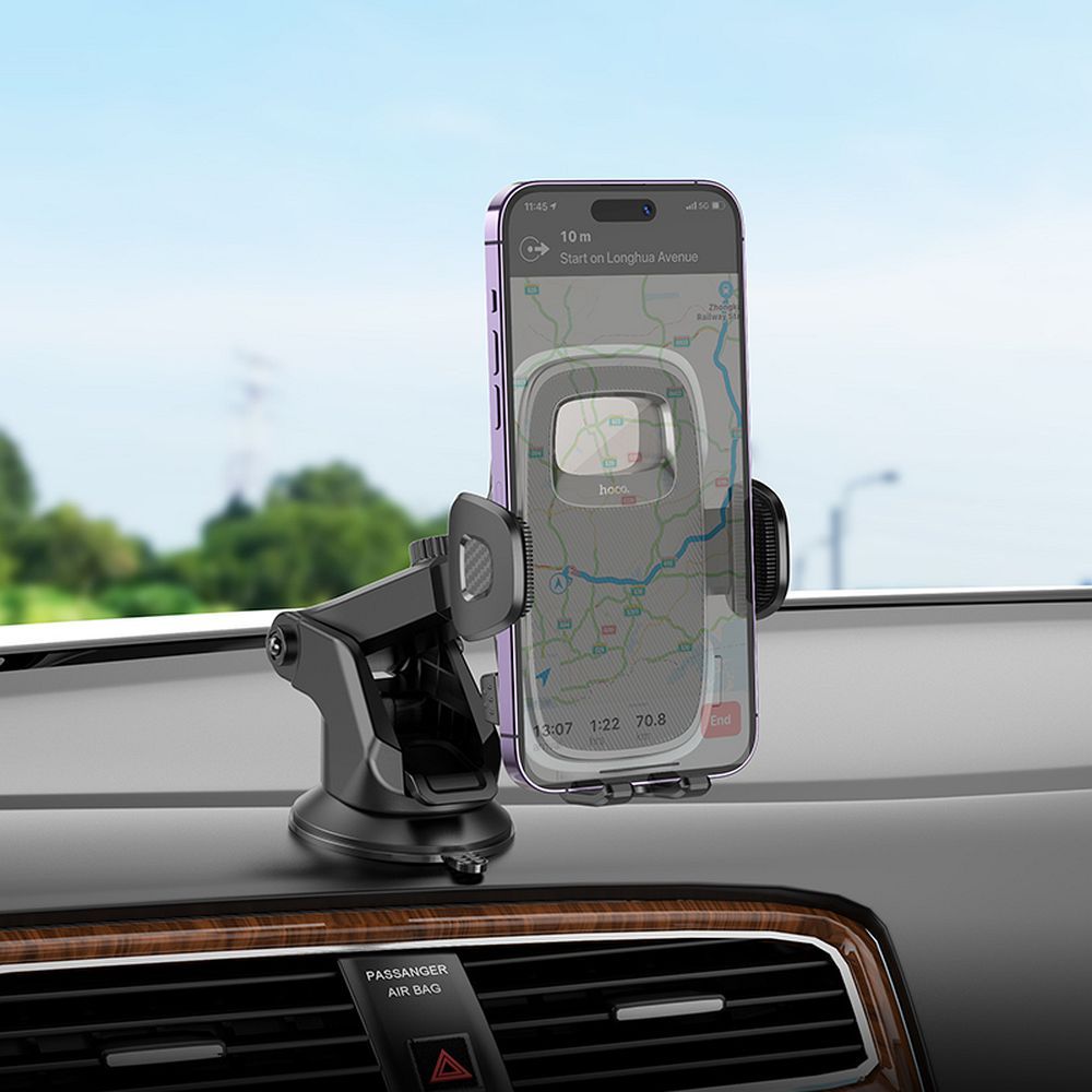 2f688d4775faeab577e7b5ff452025f7 HOCO car holder for windshield / center console H15 dark night black