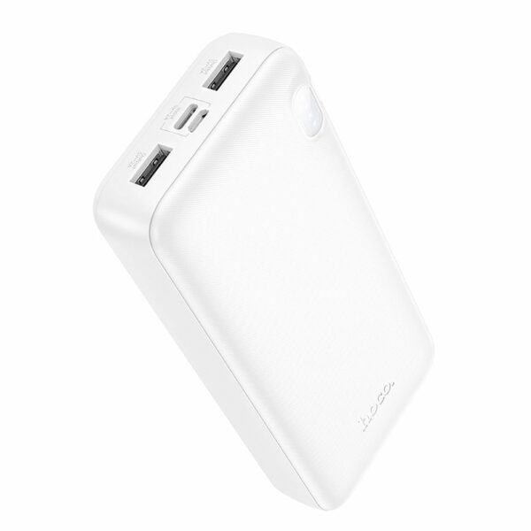 HOCO powerbank 20000 mAh 2A J128A white