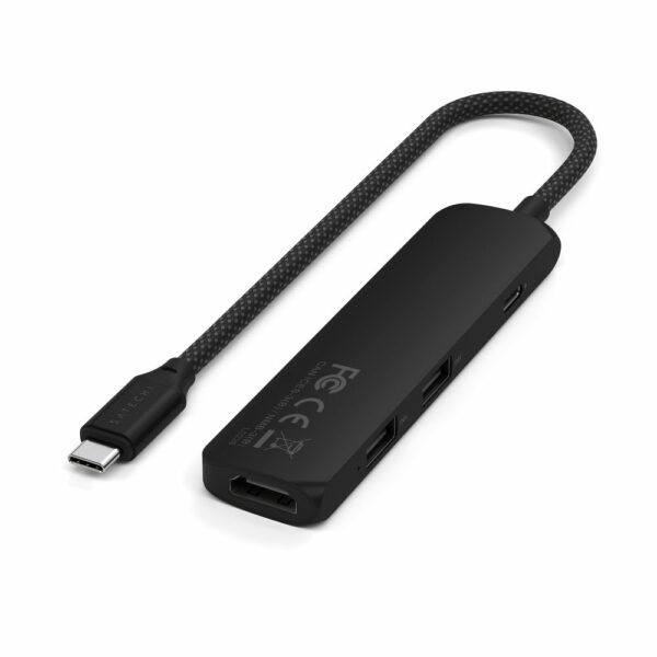 SATECHI adapter HUB 4in1 Type C ST-P4SK black