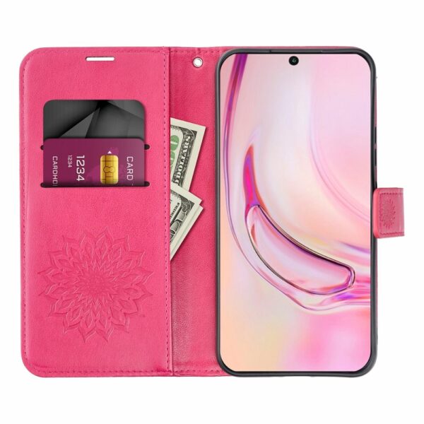 MEZZO Book case for XIAOMI Redmi Note 12 4G mandala magenta