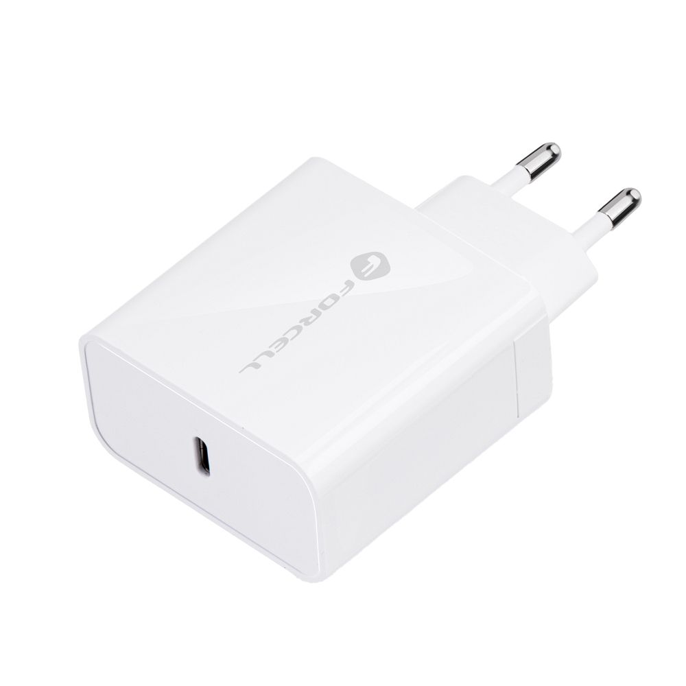 FORCELL F-ENERGY TFK-TC-45WPD travel charger Type C PD QC4.0 3A 45W white