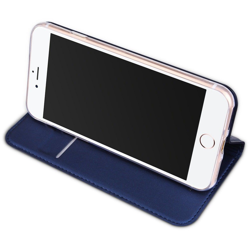 DUX DUCIS wallet case SKIN PRO for SAMSUNG A55 blue
