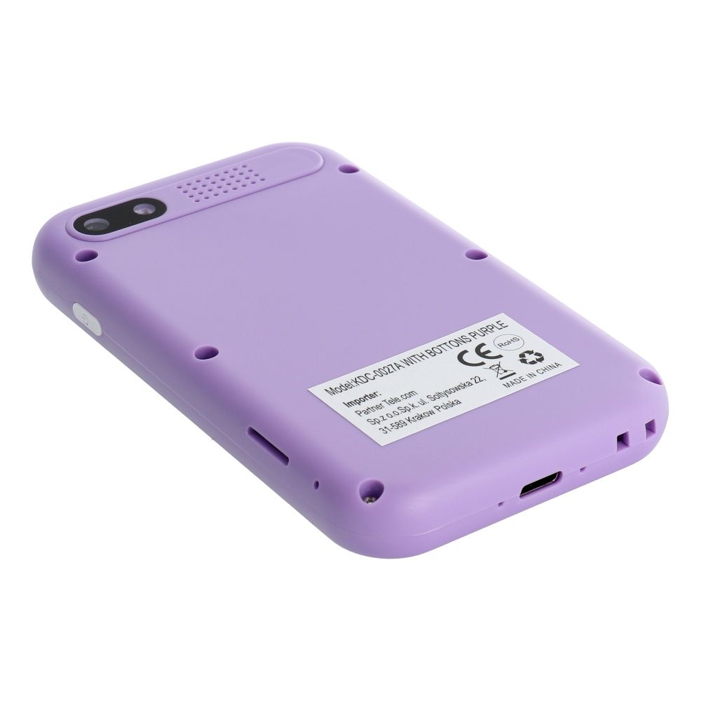 314d5d5fb6f4faa5146bb31e7f80268e Gaming phone for kids with IPS display 2,4" with buttons KDC-0027A purple