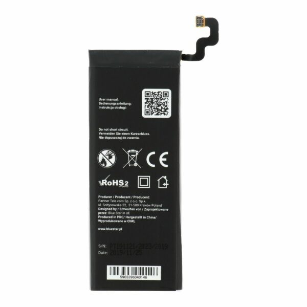 BLUE STAR PREMIUM battery for SAMSUNG Galaxy Note 5 3000 mAh