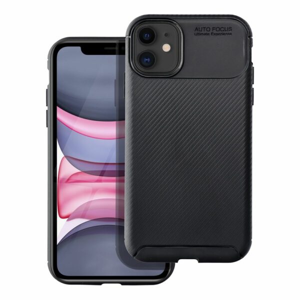 Case CARBON PREMIUM for IPHONE 11 black