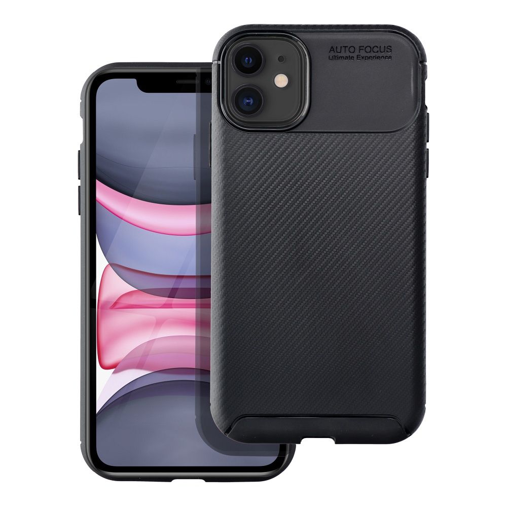 Case CARBON PREMIUM for IPHONE 11 black