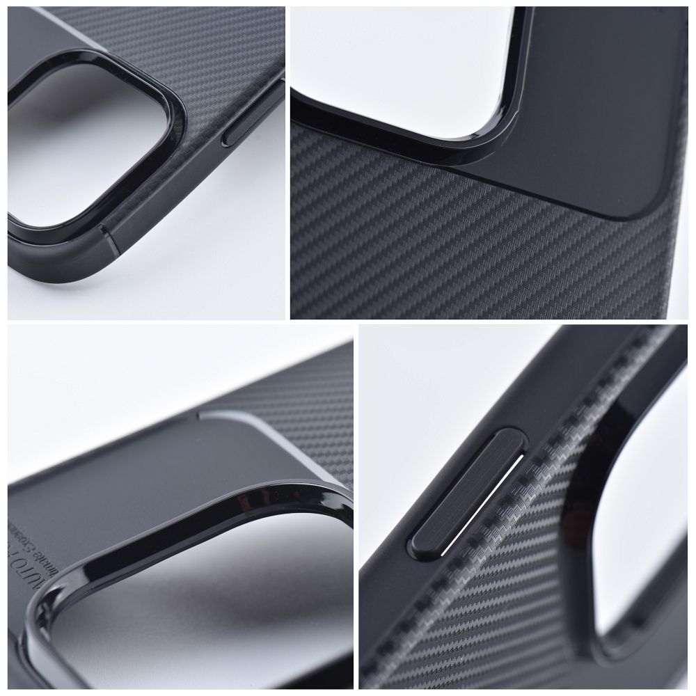 Case CARBON PREMIUM for IPHONE 16 Plus black