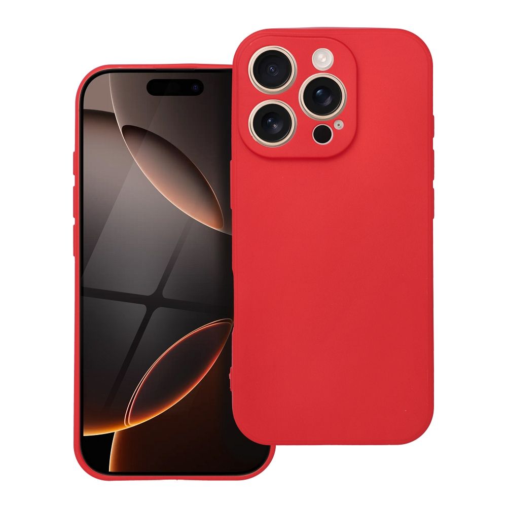 32c476e742fe502e814d87c86c542dca SOFT case for IPHONE 16 Pro red