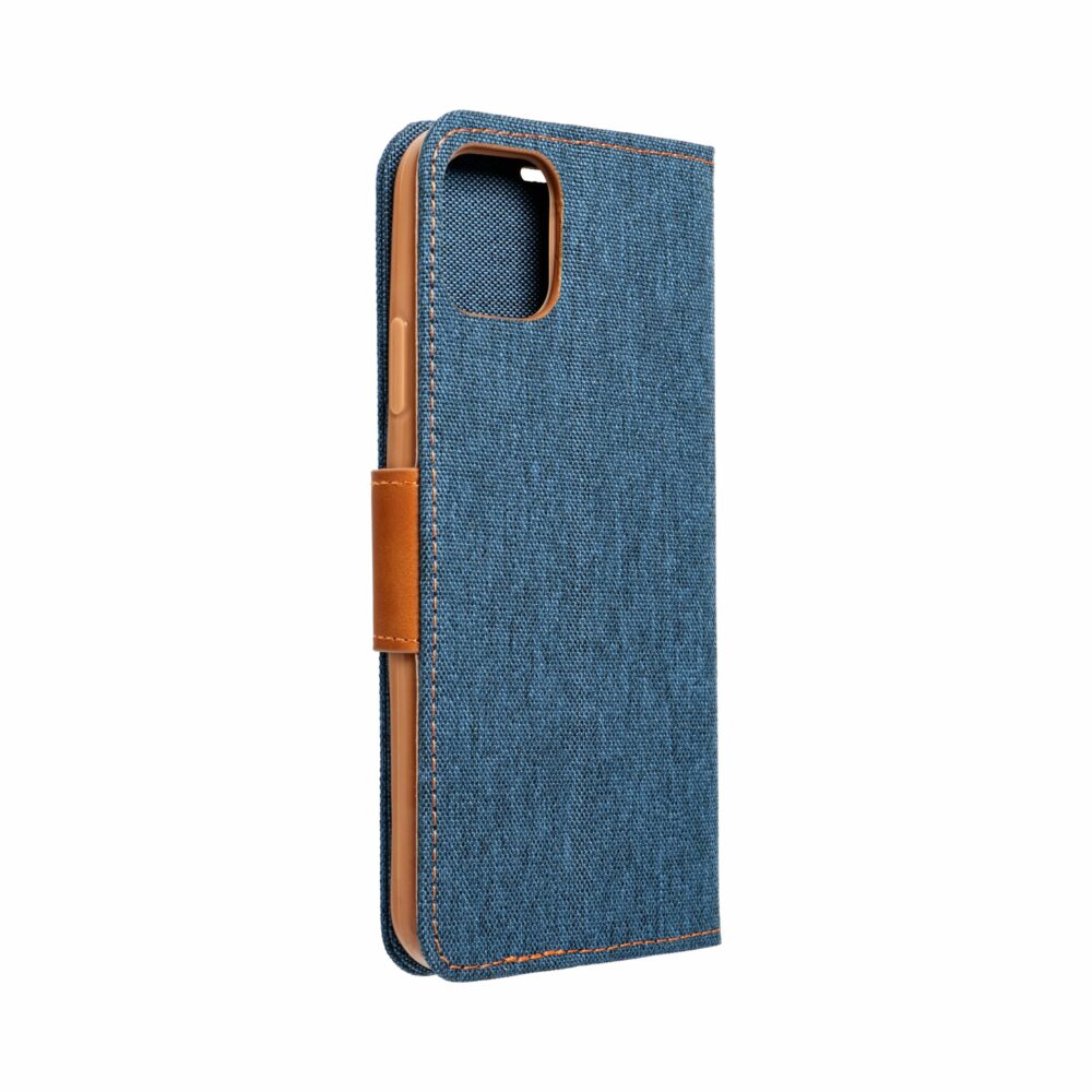 CANVAS Book case for SAMSUNG A54 5G navy blue