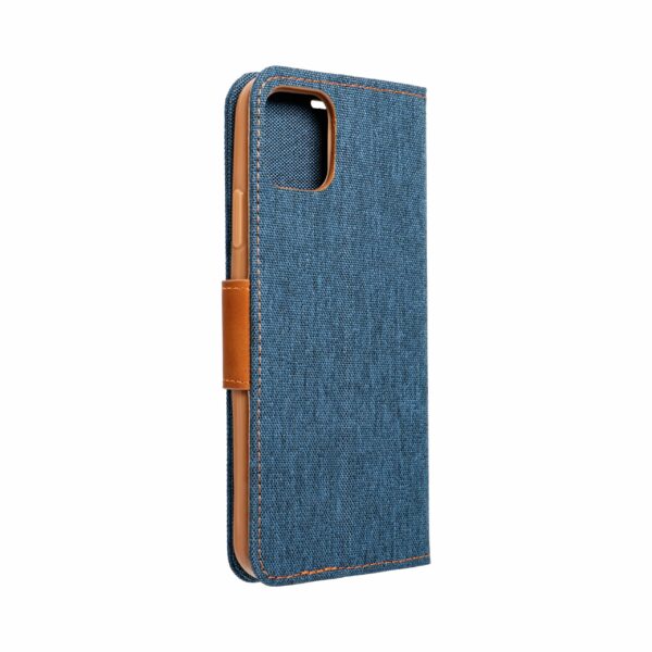 CANVAS Book case for SAMSUNG A54 5G navy blue
