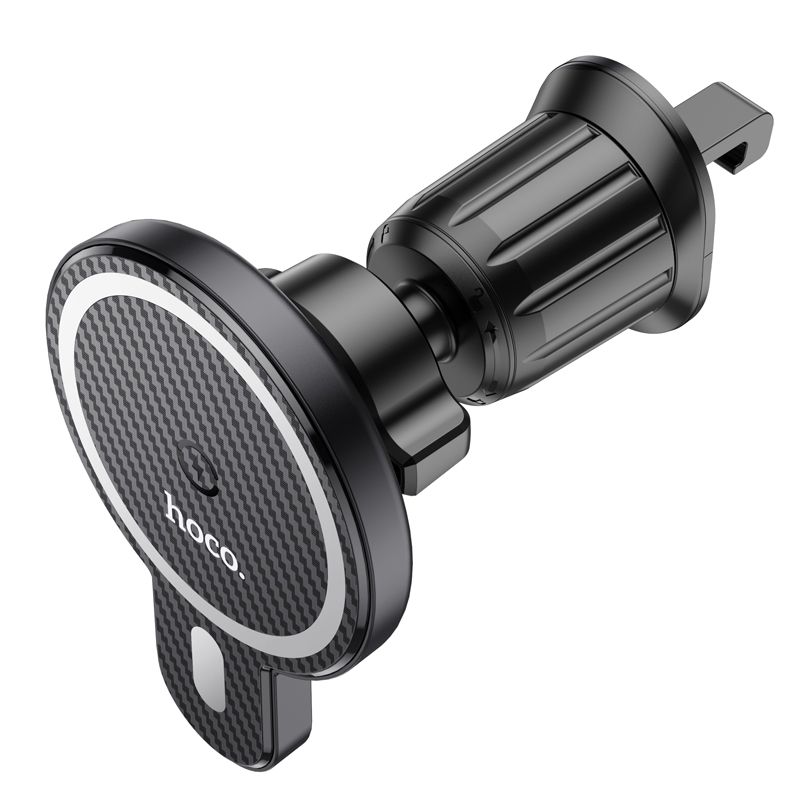 HOCO car holder with wilress charging compatible with MagSafe for air vent 15W CA85 black