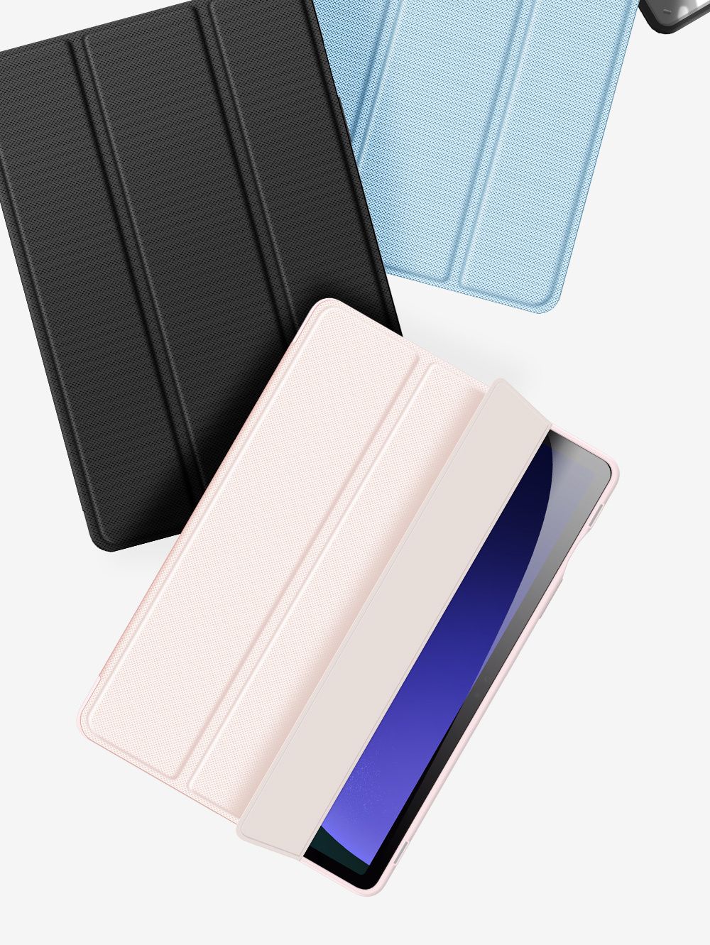 DUX DUCIS case TOBY with pencil storage for SAMSUNG Tab S9/S9 FE black