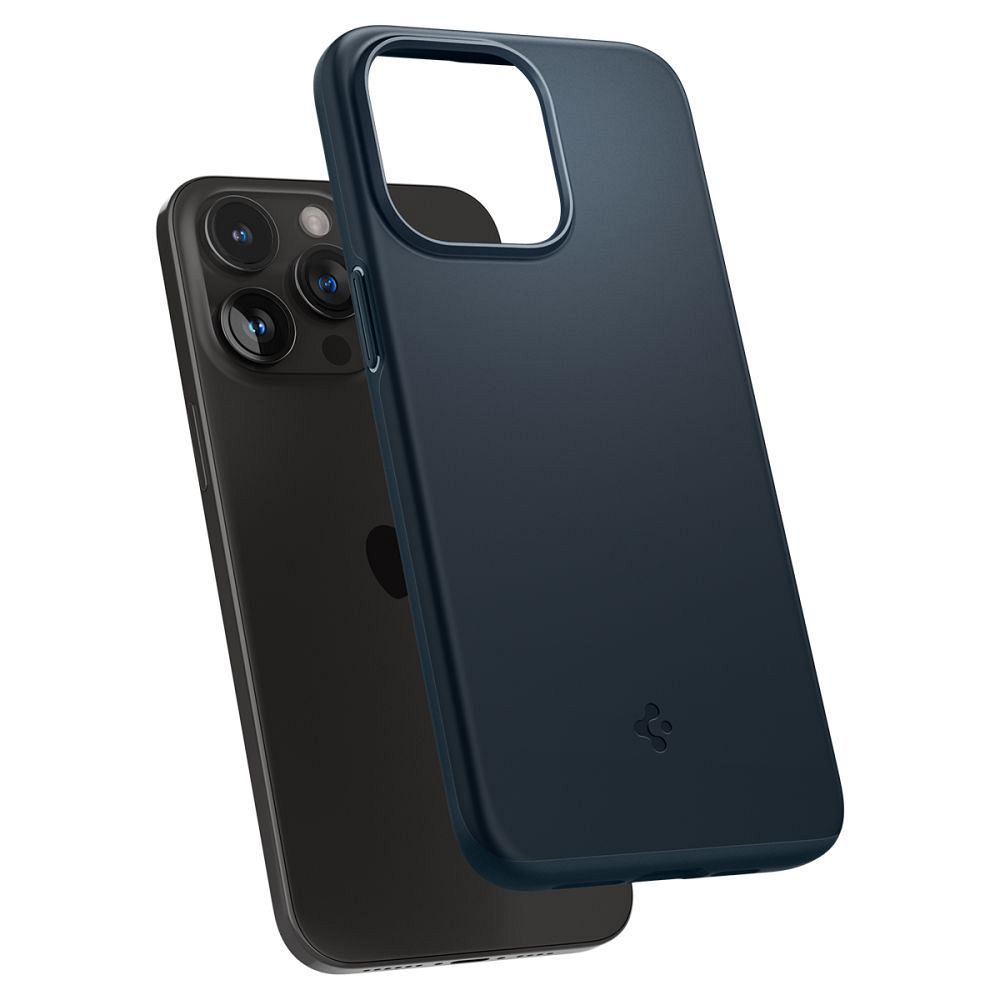 SPIGEN case THIN FIT for IPHONE 15 Pro Max metal slate