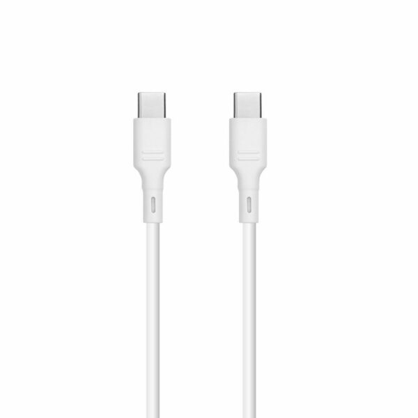 BLUE STAR cable 3A 60W Type C to Type C DC-001CC3.0 1 m white