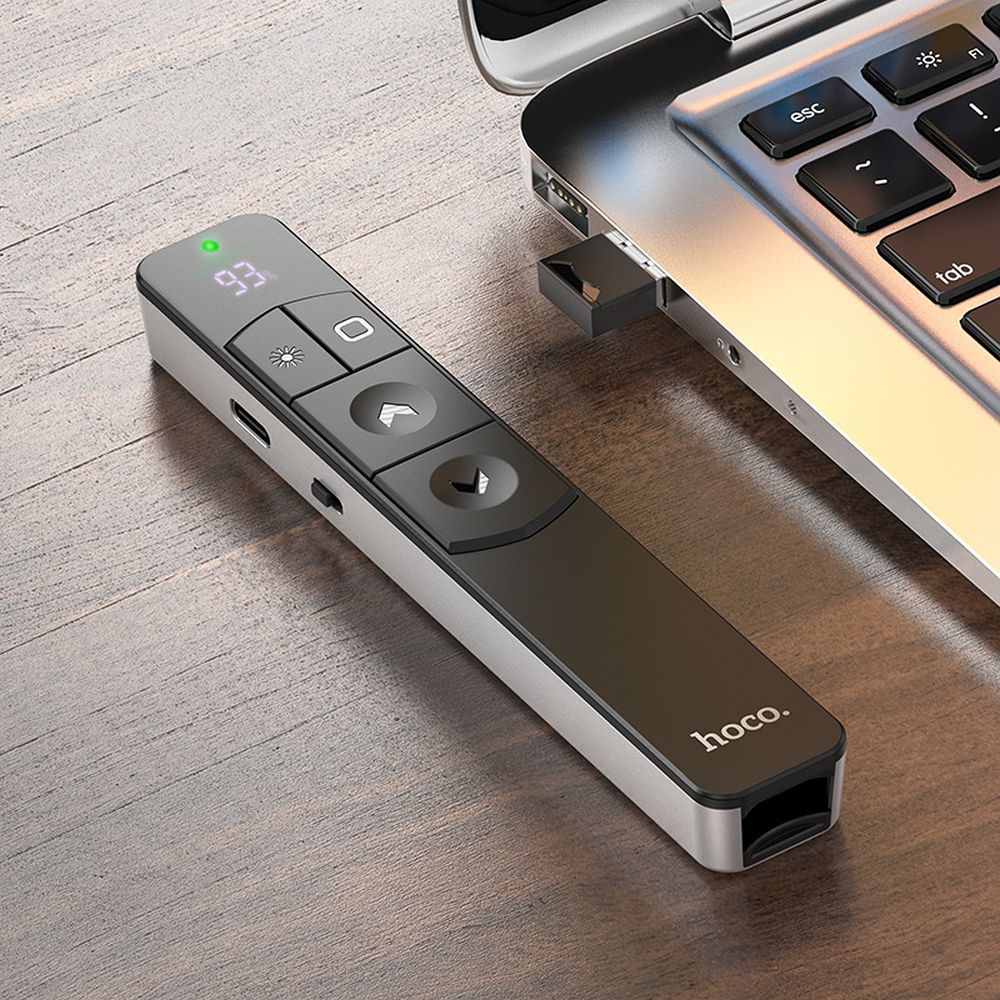 Wireless laser presenter Hoco bluetooth GM202 silver