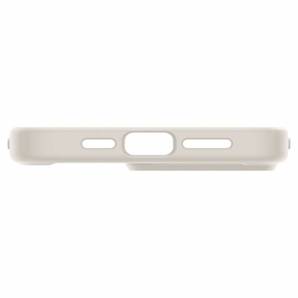 SPIGEN case ULTRA HYBRID MAG compatible with MagSafe for IPHONE 15 Pro frost natural titanium