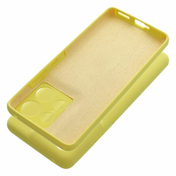 Case SILICONE 2mm for MOTOROLA EDGE 50 Pro lemon