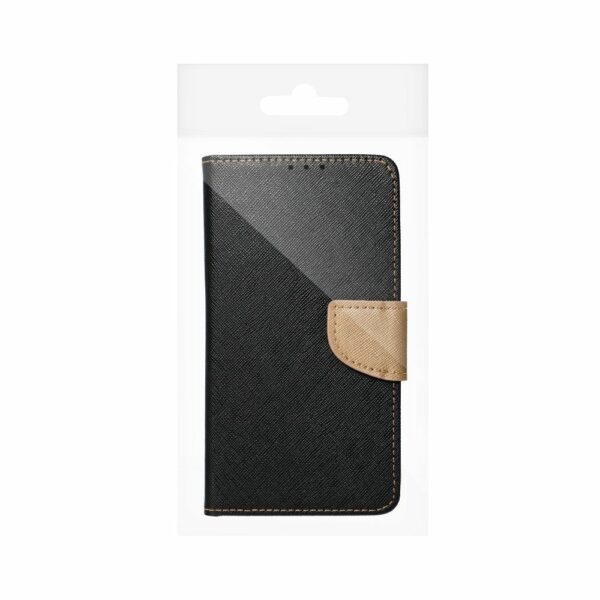 FANCY Book case for SAMSUNG A05S black / gold