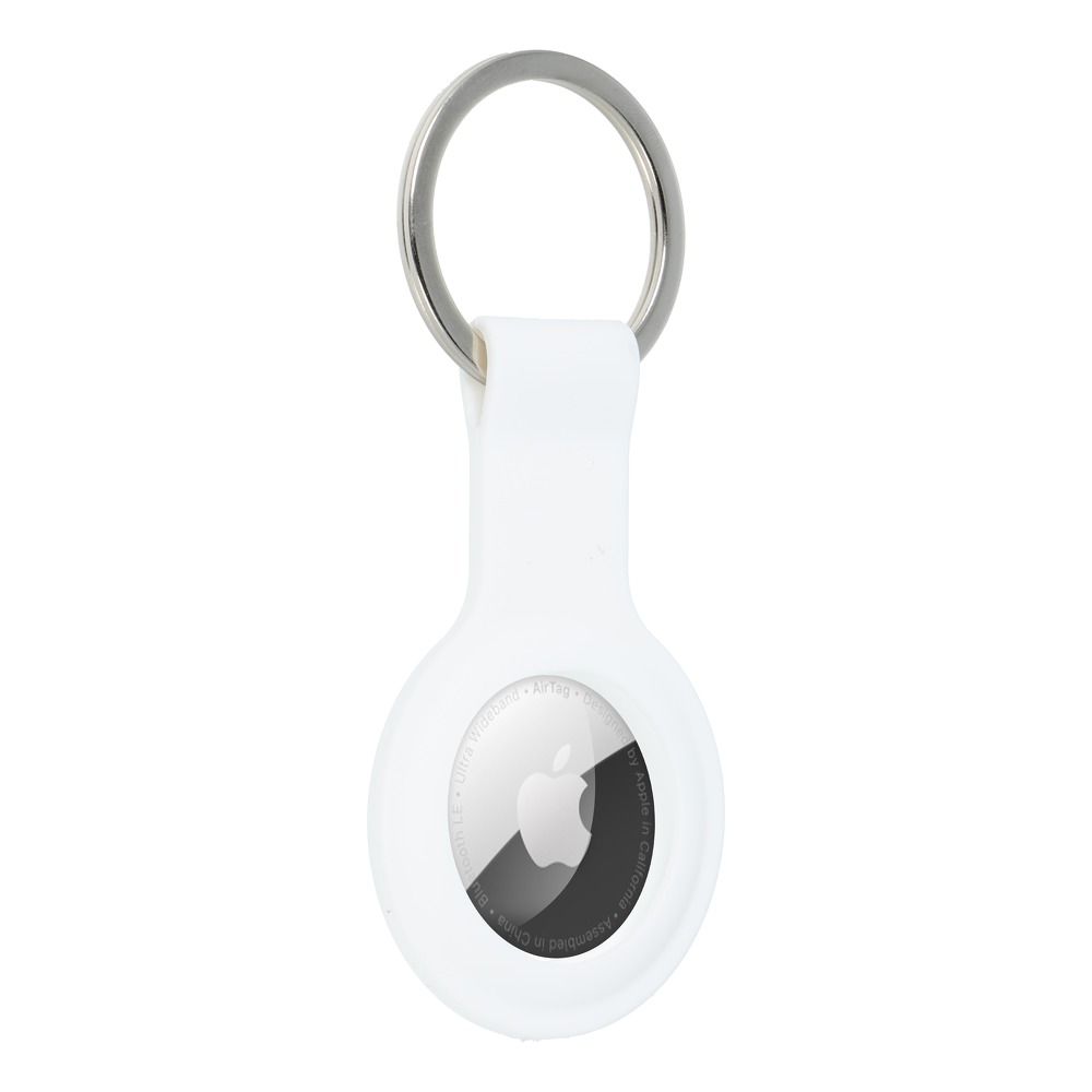 355b6dcaa7fb447e58ef0cae89285fd8 SILICONE locator holder for AIRTAG / FORCELL F-TAG white