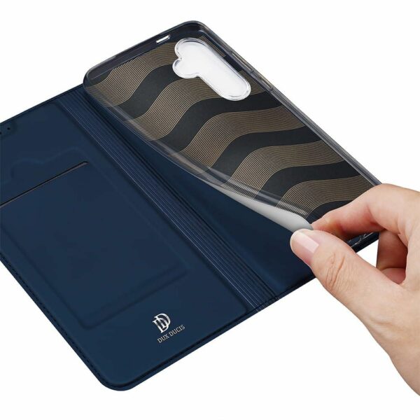 DUX DUCIS wallet case SKIN PRO for SAMSUNG S24 Plus blue