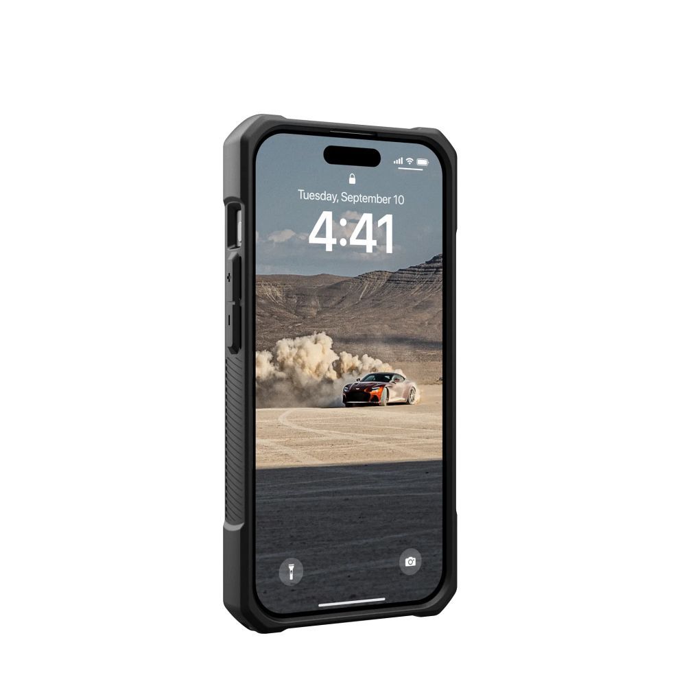 UAG Urban Armor Gear case MONARCH for IPHONE 15 Pro kevlar element green