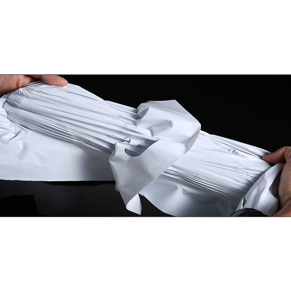 36096f118b53d6f42d8757fb70e55379 Courier foil bags with handle 400 x 500 mm + 70 mm handle RC091 50 pcs white