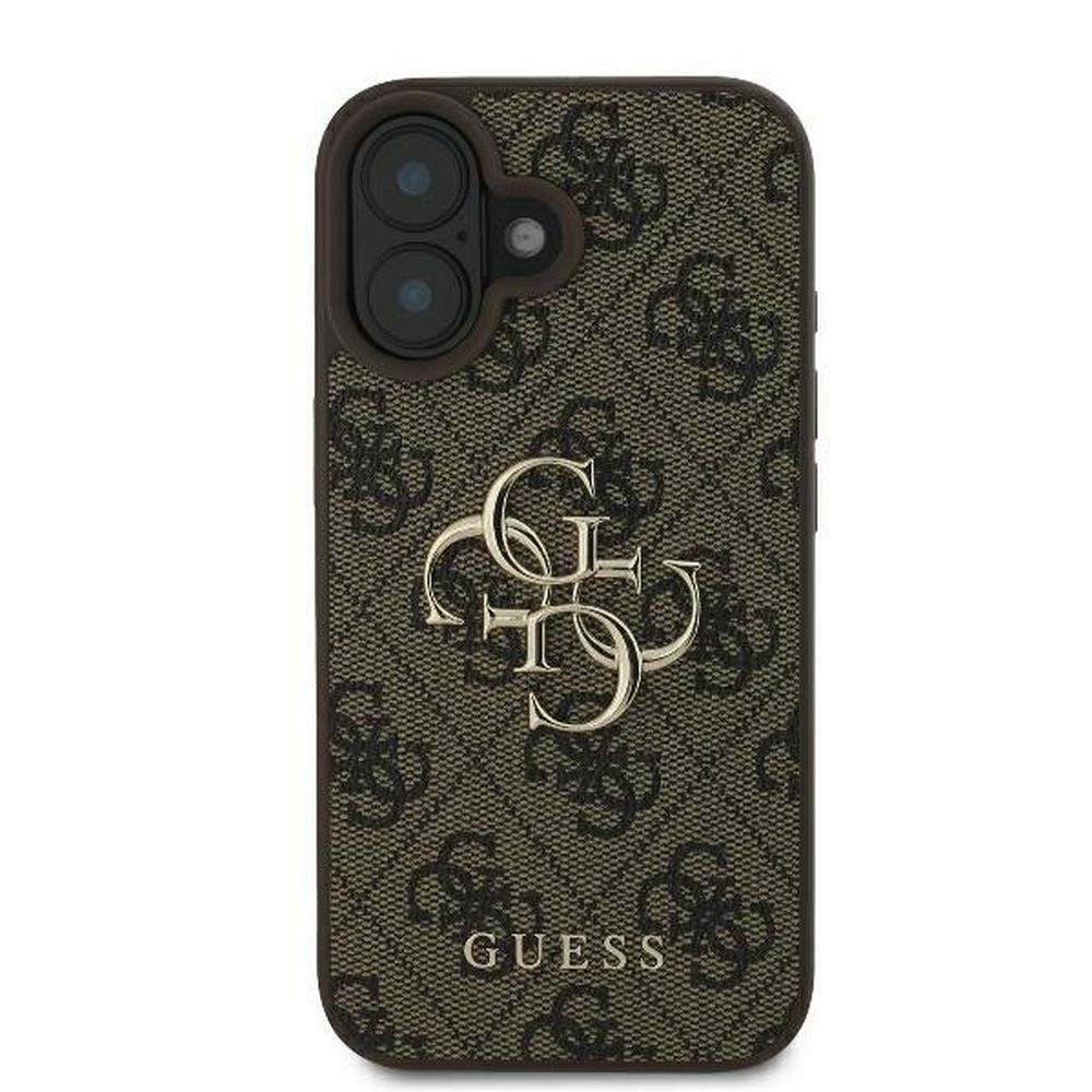 GUESS case for IPHONE 16 Plus GUHCP16M4GMGBR (4G PU Big Logo) brown