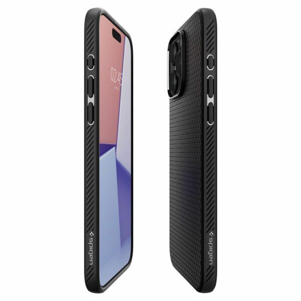 SPIGEN case LIQUID AIR for IPHONE 15 Pro Max matte black