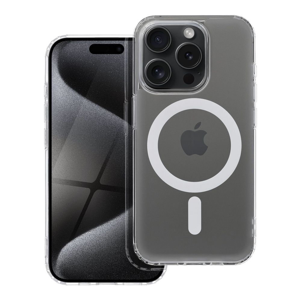 FROST MAG COVER case compatible with MagSafe for IPHONE 11 transparent