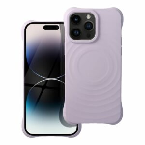 Silicone Zephyr Mag Cover compatible with MagSafe do IPHONE 14 PRO MAX lilac