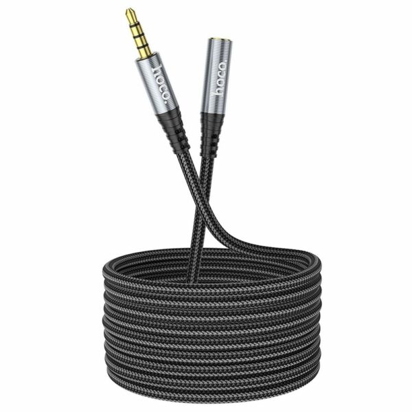 HOCO cable AUX Jack 3,5 mm (male) to Jack 3,5 mm (female) UPA20 2 m black
