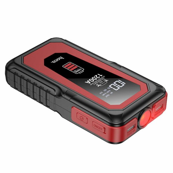 HOCO powerbank 10000 mAh with car emergency starter 2,4A 18W QS3 black