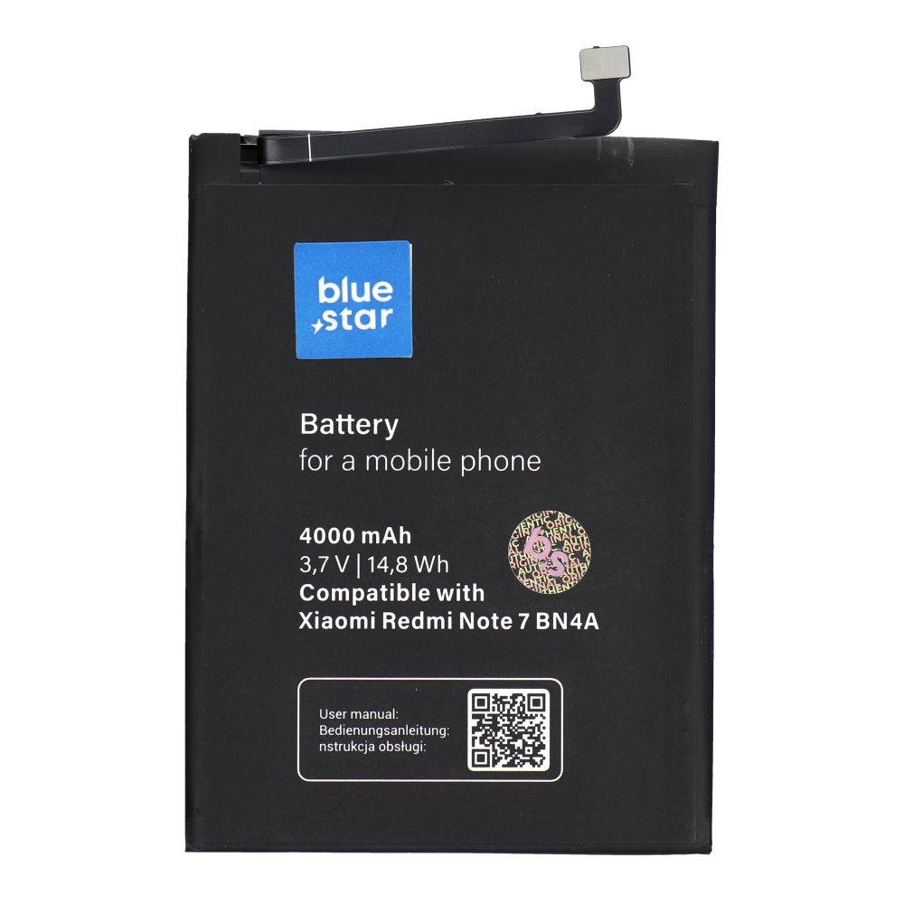 3884aba5bdaaacb918971db92c63d4d8 BLUE STAR battery for XIAOMI REDMI NOTE 7 (BN4A) 4000 mAh