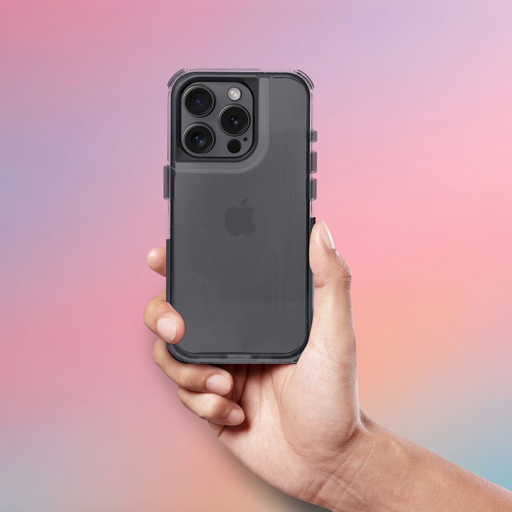 MATRIX CLEAR Case for IPHONE 16 black