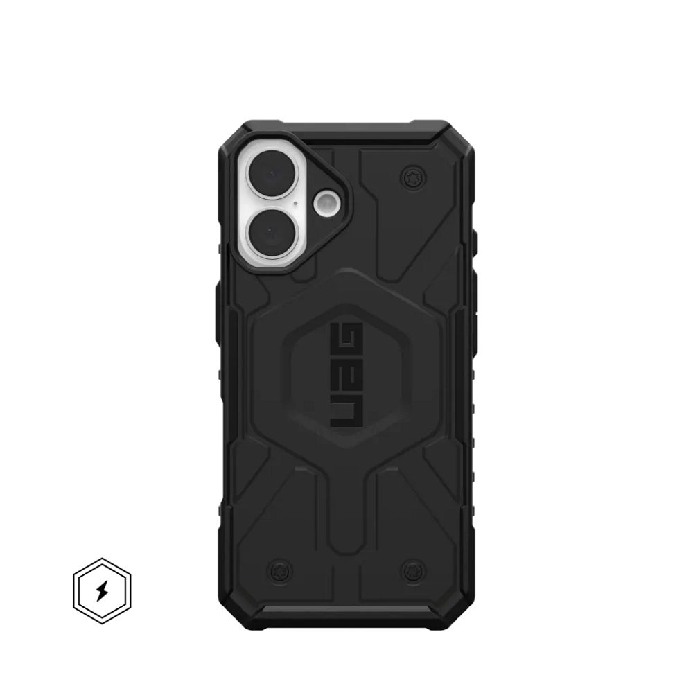 UAG Urban Armor Gear case PATHFINDER compatible with MagSafe for IPHONE 16 black
