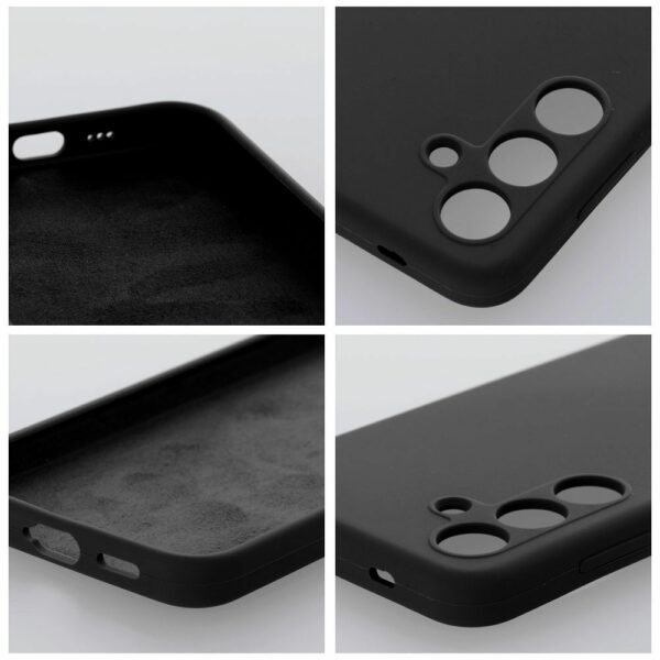 Case SILICONE 2mm for SAMSUNG A16 5G / A16 4G black